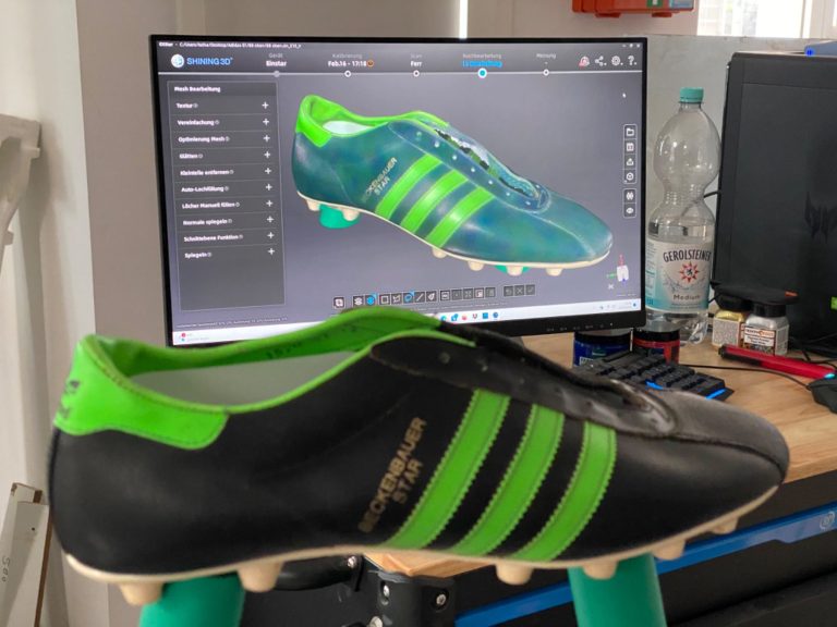 Scan Adidas Beckenbauer Fußballschuh